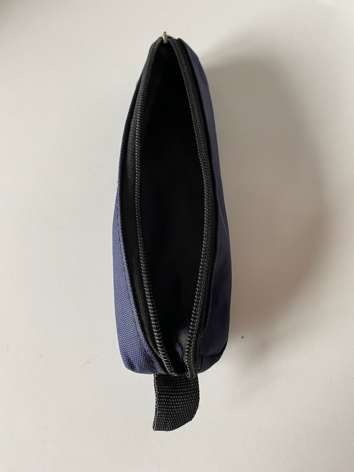 Fermuarlı Lacivert Kalemlik - Görsel 4