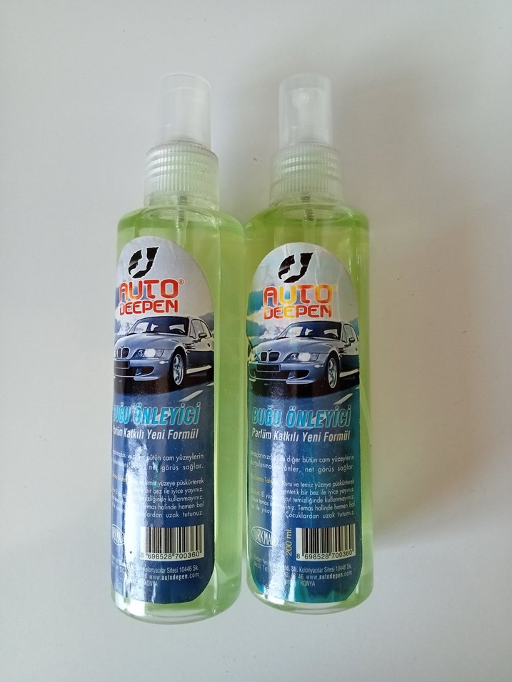 Auto Deepen Buğu Önleyici Sprey 200 ml 2 Adet - Görsel 2