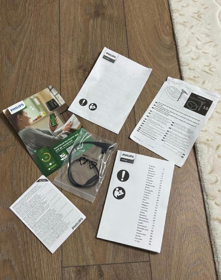 Philips Siyah Hızlı Teknoloji Aırfrey - Görsel 4