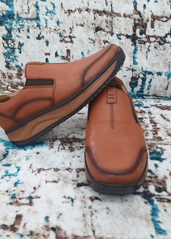 Klasik Kahverengi Erkek Deri Ayakkabı - Görsel 3