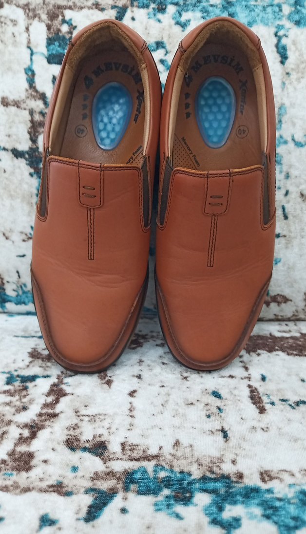 Klasik Kahverengi Erkek Deri Ayakkabı - Görsel 4