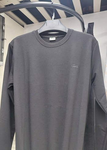 Siyah Erkek Sweatshirt Uzun Kollu - Görsel 2