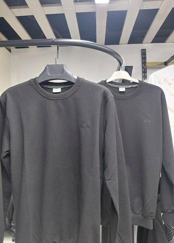 Siyah Erkek Sweatshirt Uzun Kollu - Görsel 3