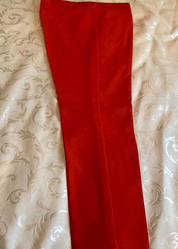 Kadın nar çiçeği  Kumaş Pantolon - Görsel 2