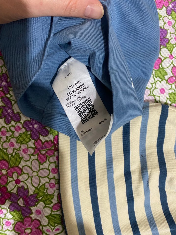 Mavi Baskılı Erkek Bere Seti - Görsel 4