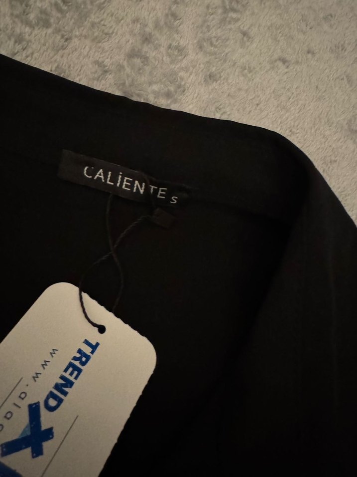 Siyah Düğmeli Hamile Midi Ceket - Görsel 3