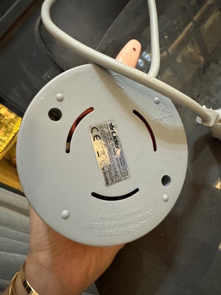 Pastel Bej Elektrikli Cezve wLider - Görsel 2