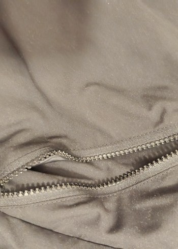 Erkek Çocuk Siyah Fermuarlı Street Wear Mont - Görsel 5