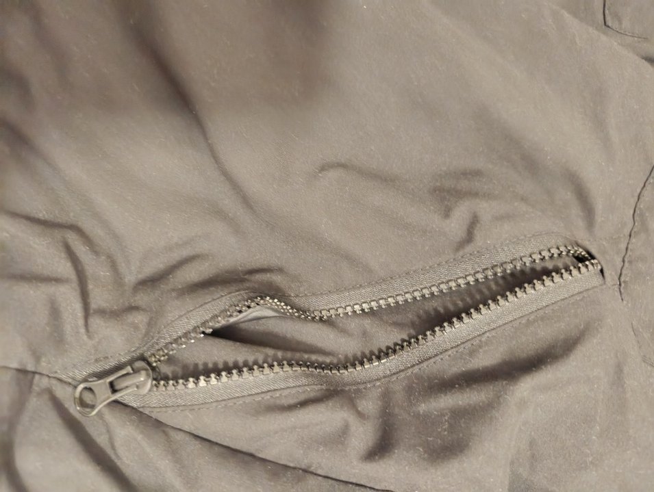 Erkek Çocuk Siyah Fermuarlı Street Wear Mont - Görsel 5