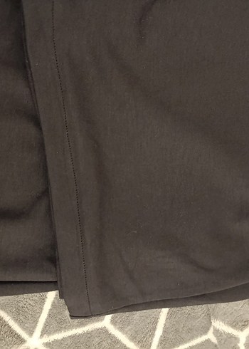 Kadın Siyah Beli Bağlamalı Rahat Sweatpant - Görsel 5