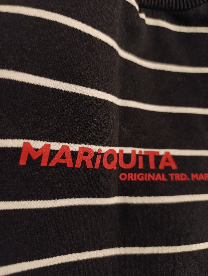 Çizgili Siyah Kadın Sweatshirt - Görsel 3