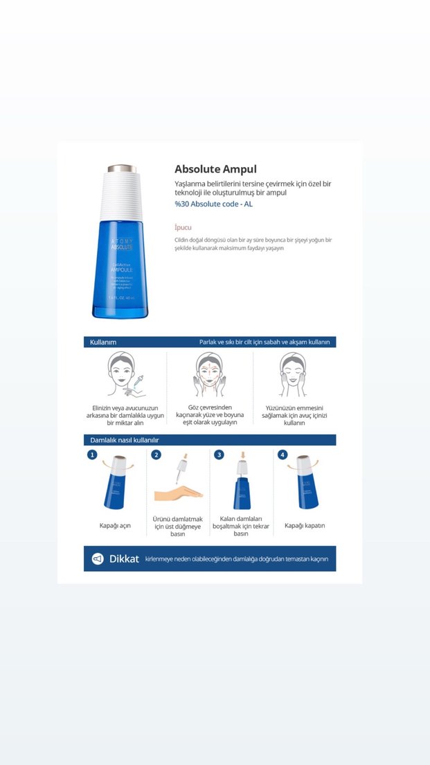 Atomy Absolute CellActive Anti-Aging Serum 40 ml - Görsel 2