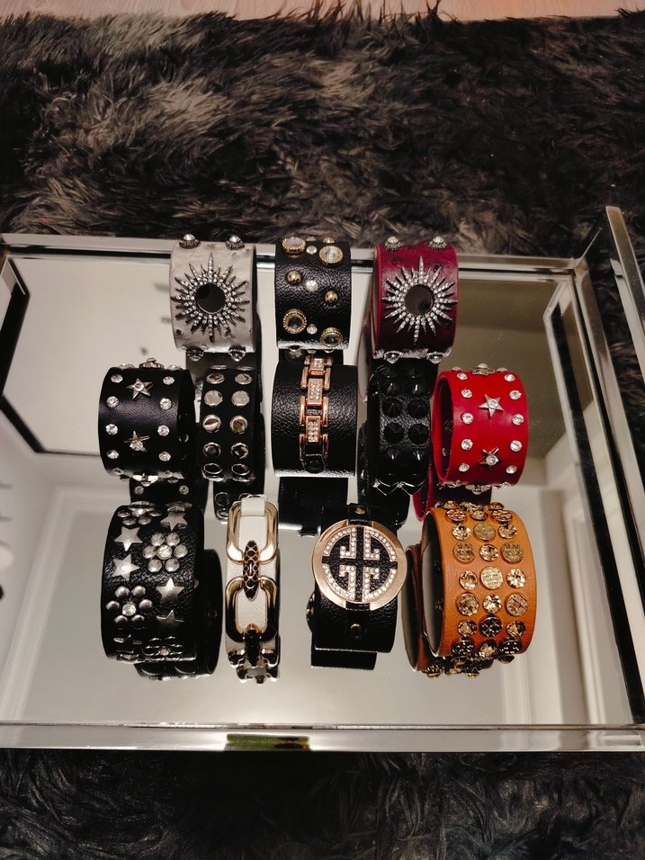 Vintage Punk Gotik Bileklikler & Yeni - Görsel 5