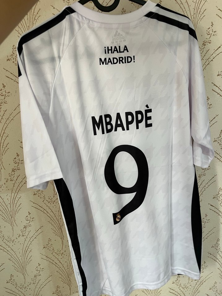 Erkek Beyaz Real Madrid Kısa Kollu Forma - Görsel 2