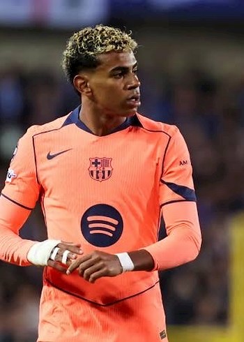 Turuncu Barcelona LAMİNE YAMAL - Görsel 5