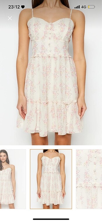 Çiçekli elbise - Görsel 5