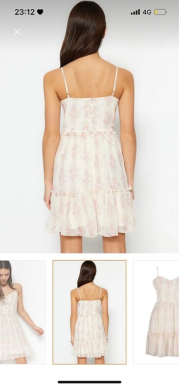 Çiçekli elbise - Görsel 6