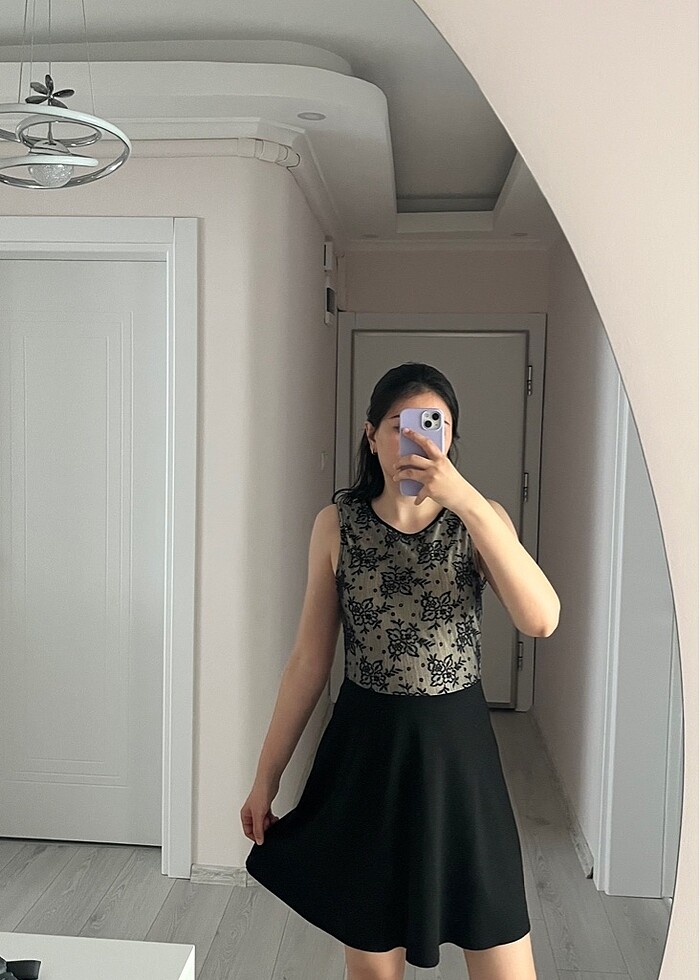 Siyah elbise - Görsel 2