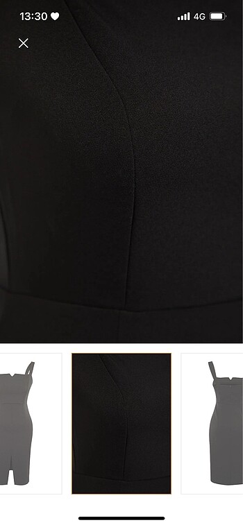 Siyah elbise - Görsel 8