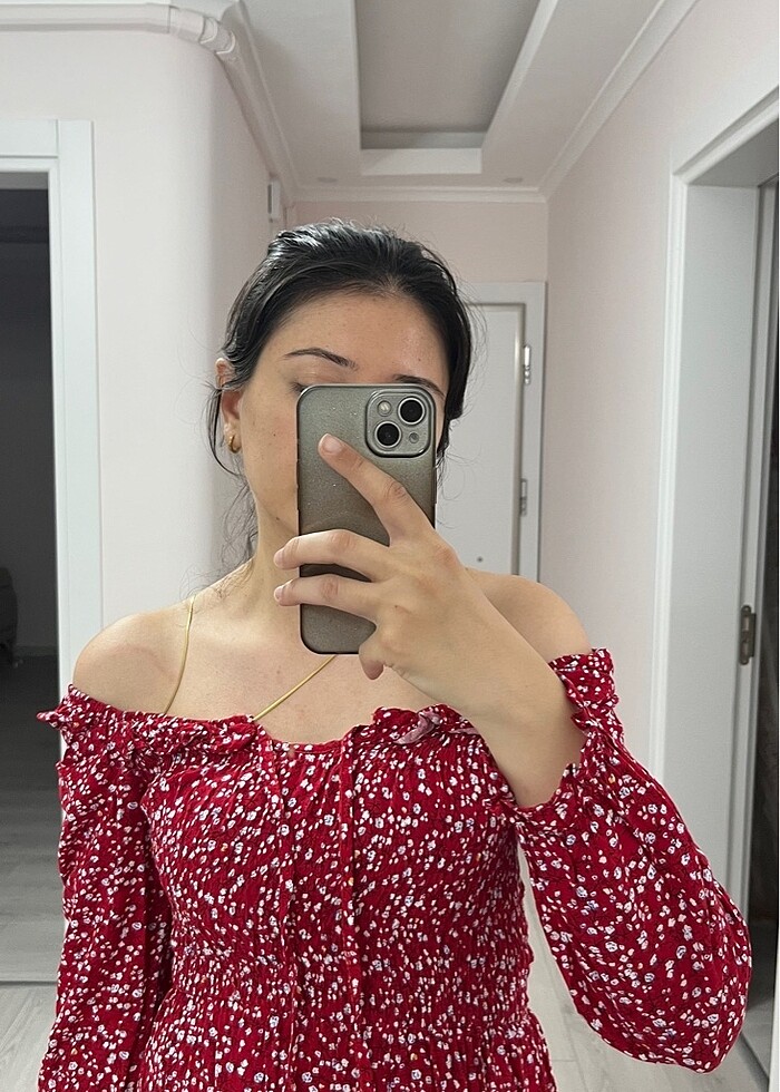 Çiçekli elbise - Görsel 2