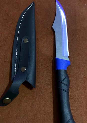 Mavi Saplı Bıçak ve Kılıfı - Görsel 2