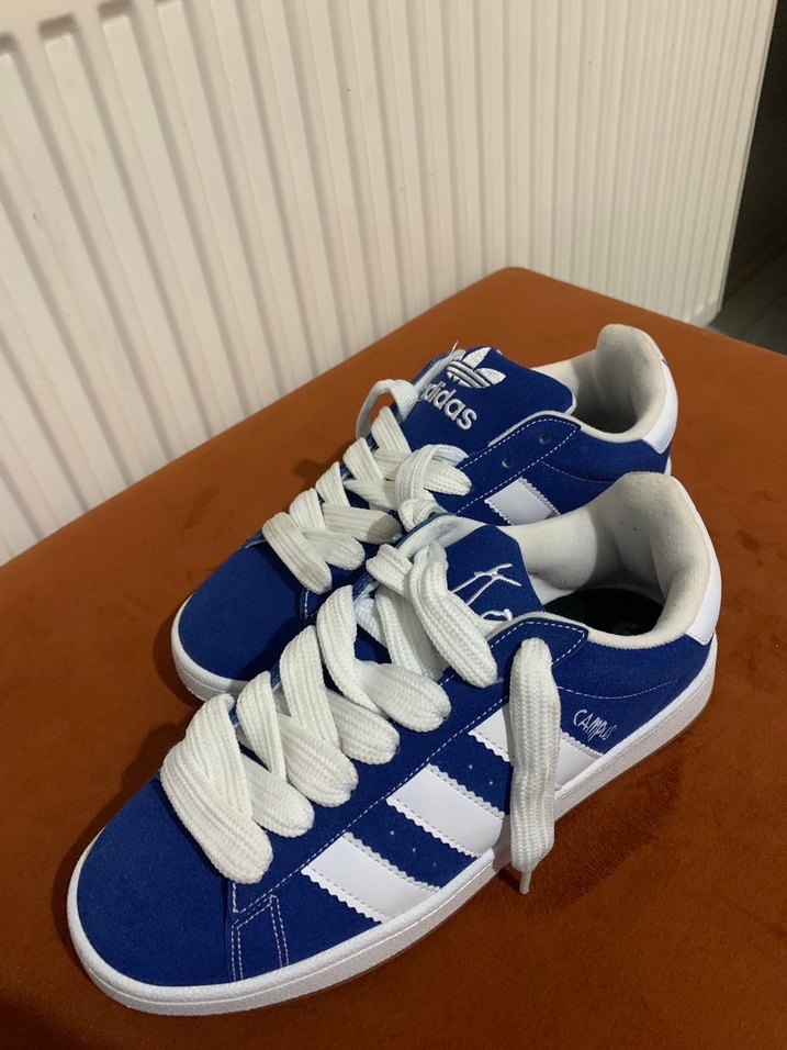 Adidas Mavi Kadın Spor Ayakkabı - Görsel 4