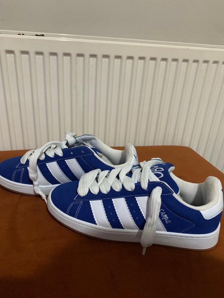 Adidas Mavi Kadın Spor Ayakkabı - Görsel 2