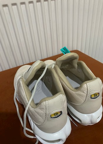 Bej Bağcıklı Erkek Spor Ayakkabı - Görsel 6