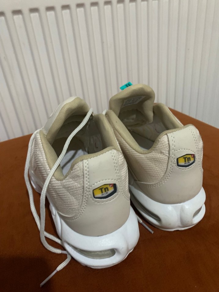 Bej Bağcıklı Erkek Spor Ayakkabı - Görsel 4