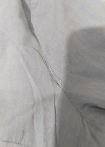 Gri Nakışlı Uzun Kollu Bohem Kadın Gömlek - Görsel 6