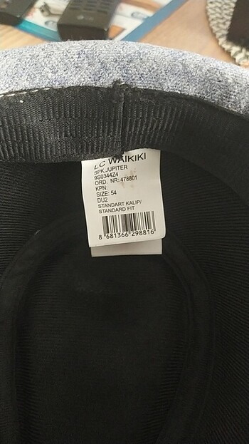 8-12 Yaş, 23 cm Beden lacivert Renk Şapka...