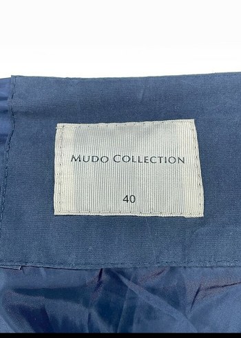 Düğmeli Lacivert Kadın Ceket - Görsel 3