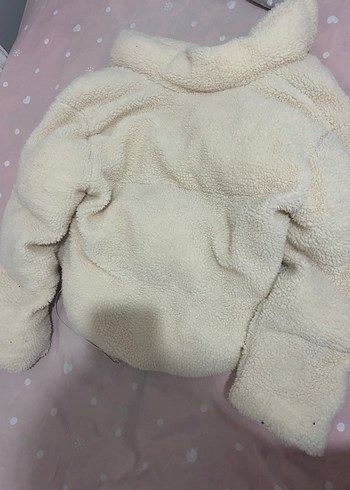 Peluş kısa mont - Görsel 2