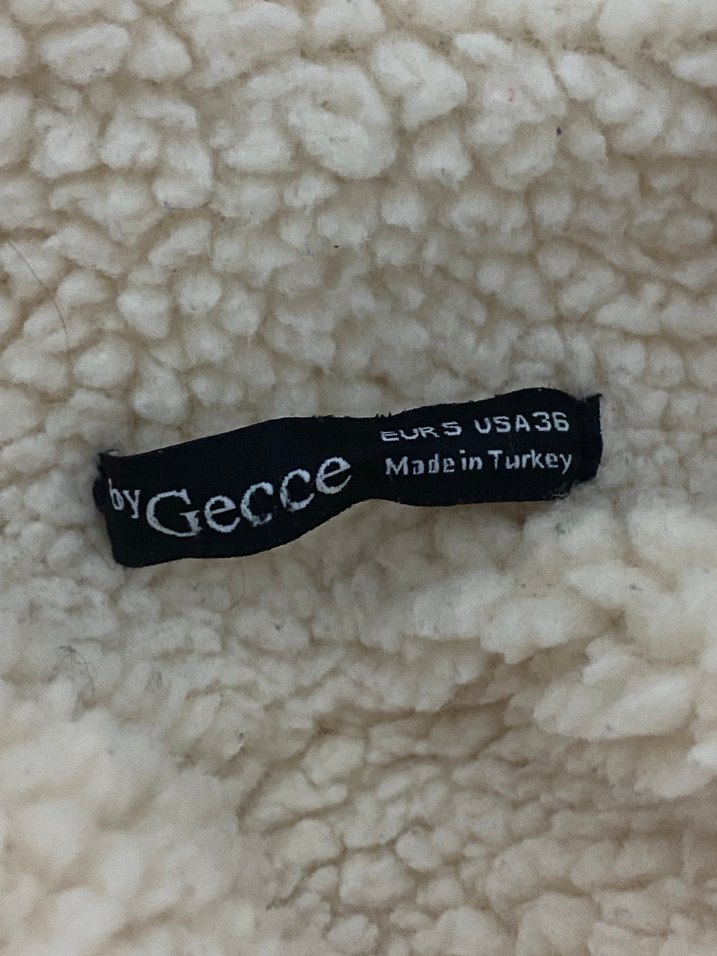 Peluş kısa mont - Görsel 3