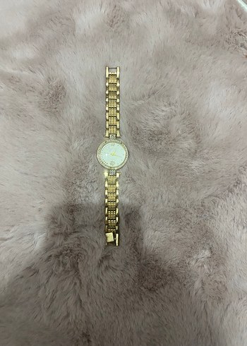 Altın Renk Kadın Kol Saati - Görsel 2