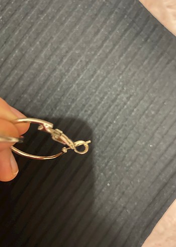 5 adet gümüş halka küpe - Görsel 3