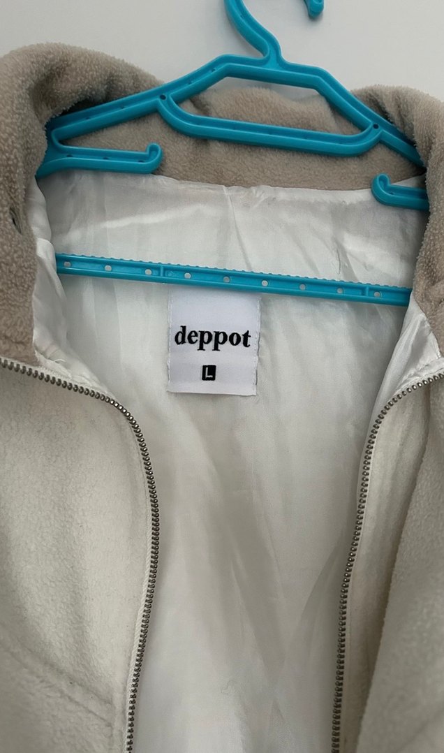 Bej Yüksek Yaka Kadın Ceket - Görsel 3