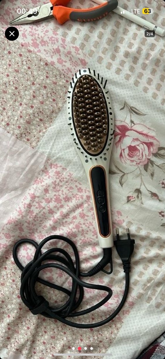 Arzum seramik plaklı düzleştirici tarak - Görsel 2