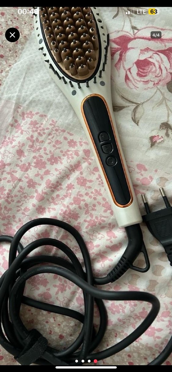 Arzum seramik plaklı düzleştirici tarak - Görsel 4