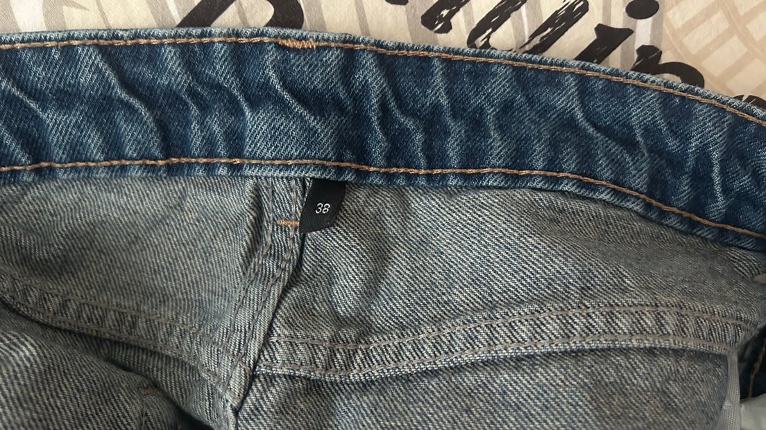 TrendyolMilla Mavi Rahat Kesim Midi Kadın Kot Pantolon - Görsel 2