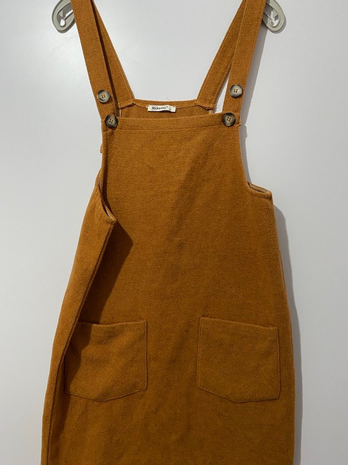 Tarçın Süet Salopet - Görsel 2