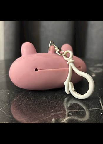 Pembe Minimalist Ayıcık Anahtarlık - Görsel 4