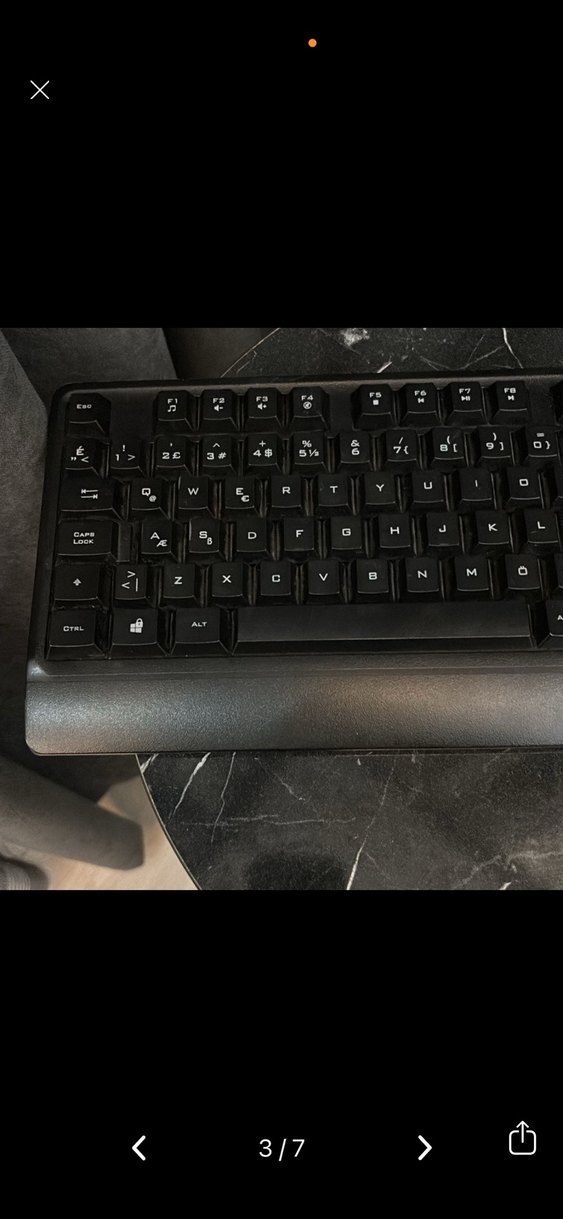 Siyah Kablolu Klavye - Görsel 3