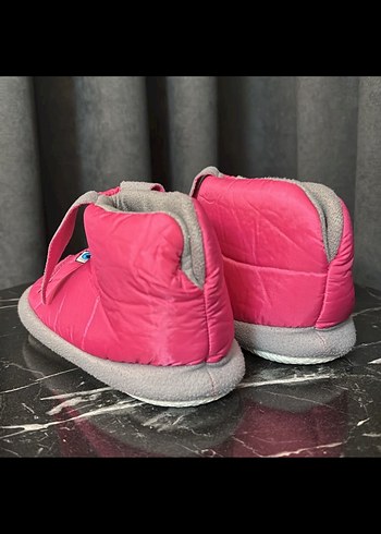 Kızlar için Renkli Nakışlı Sıcak Terlik - Görsel 2