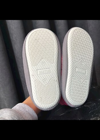 Kızlar için Renkli Nakışlı Sıcak Terlik - Görsel 7