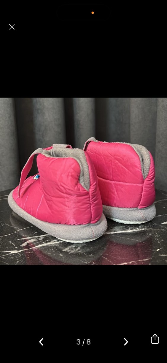 Kızlar için Renkli Nakışlı Sıcak Terlik - Görsel 2