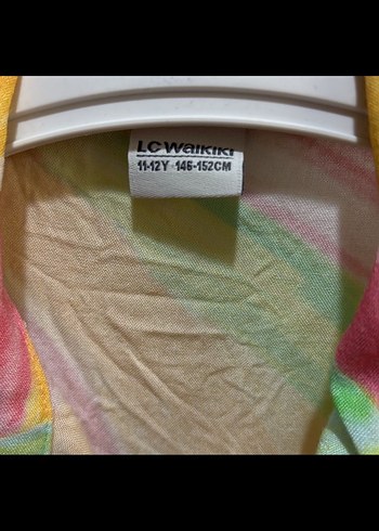 Bohem Çok Renkli Kolsuz Keten Gömlek - Görsel 7