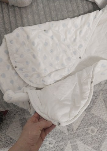 Gri Baskılı Çocuk Battaniyesi - Görsel 3