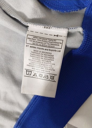 Erkek Çocuk Mavi Adidas Ceket - Görsel 7