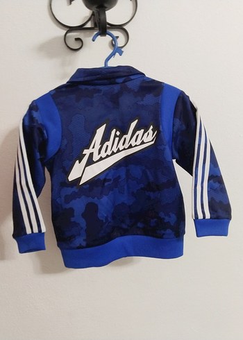Erkek Çocuk Mavi Adidas Ceket - Görsel 2